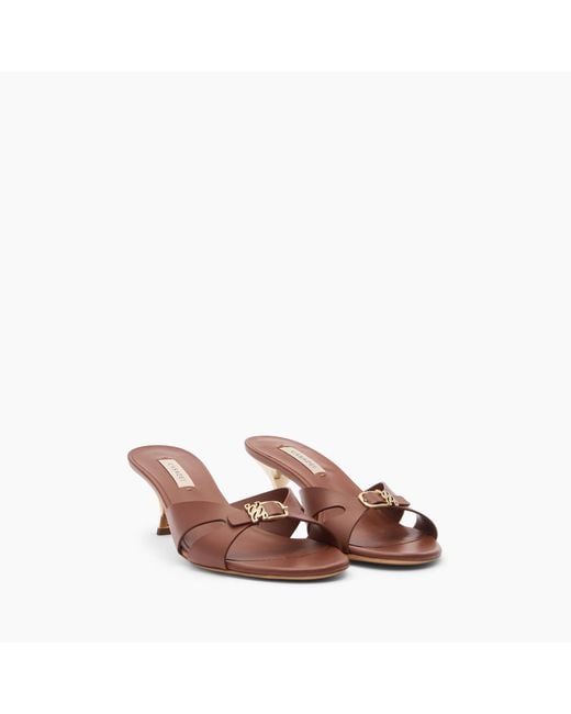 Casadei Pink Julia Kitten Jane Mule