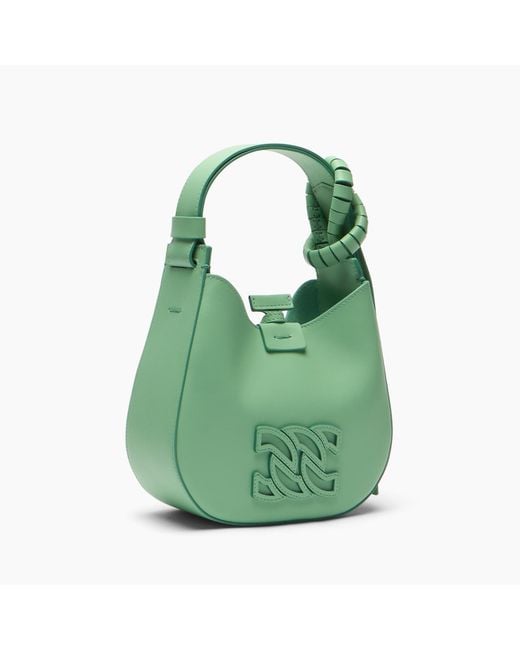 Casadei Green Mini Vandome Bag