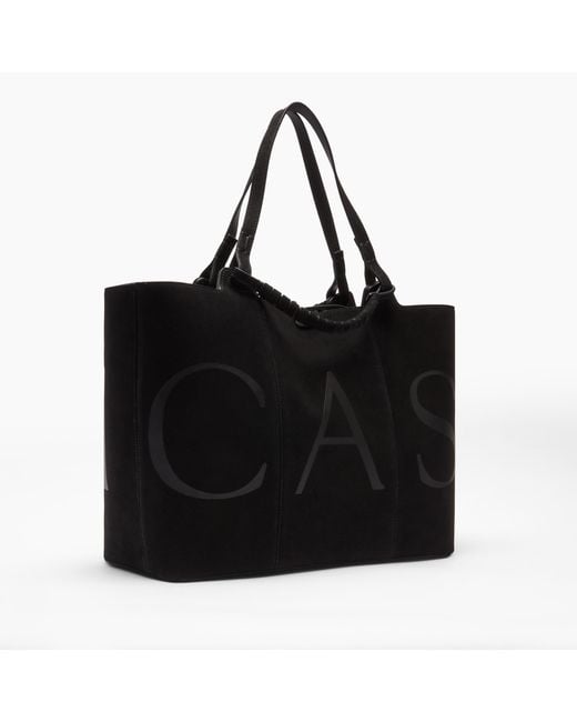 Casadei Black Galleria Bag
