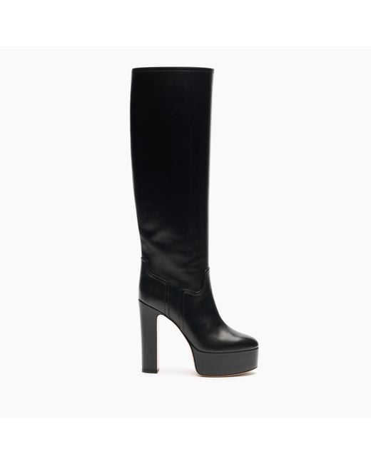 Casadei Black Patty Boot