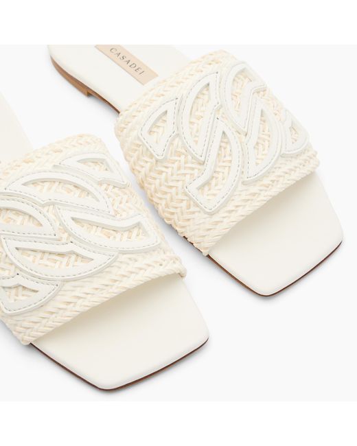 Positano Flat di Casadei in White