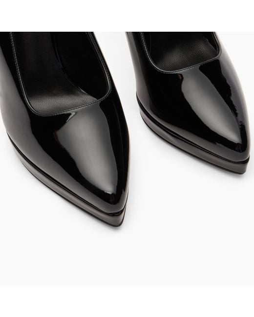 Casadei Black Michelle Platform Pumps