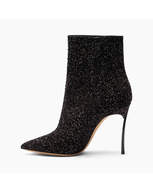 Universe Blade Ankle Boot di Casadei in Black