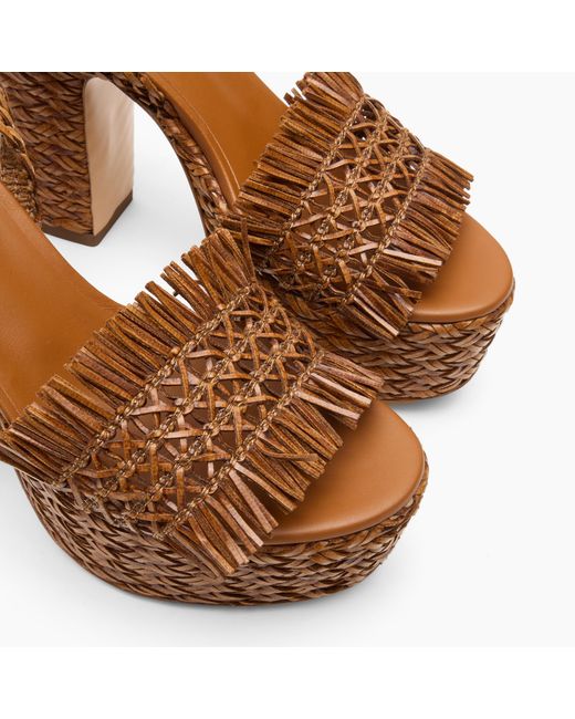 Casadei Brown Madagascar Platform