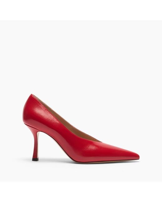 Casadei Red Nina Pump