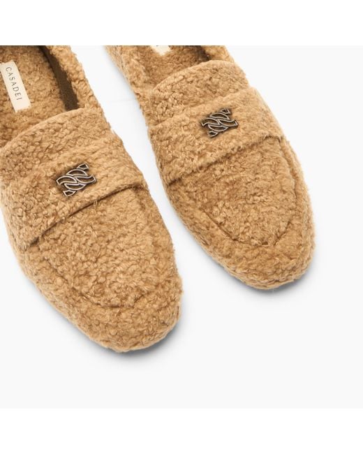 Casadei Natural Grays Peak Loafer