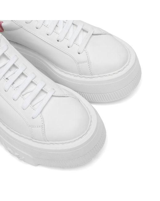 Casadei White Nexus Flash Sneakers