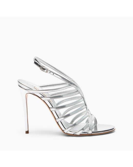 Casadei White Julia Jolly Interstellar Sandal