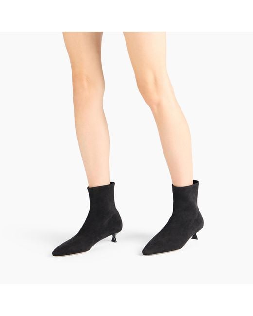 Casadei Black Giselle Arceus Ankle Boot