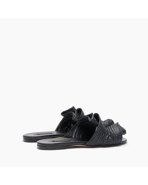 Casadei Black Hanoi Slide Sandal