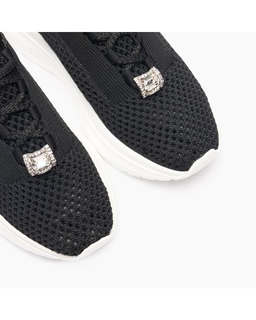 Casadei Black Mia Knit Running