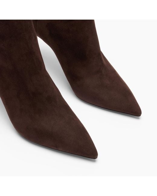 Casadei Brown Julia Ankle Boot