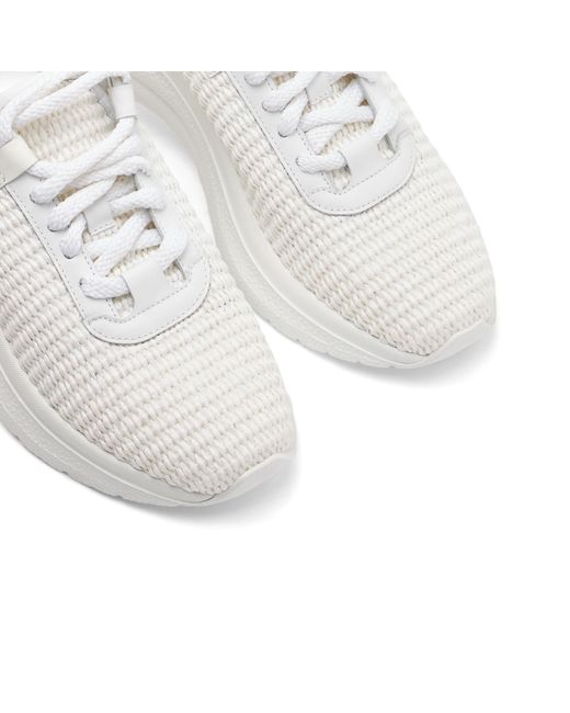 Casadei White Mia Sneakers