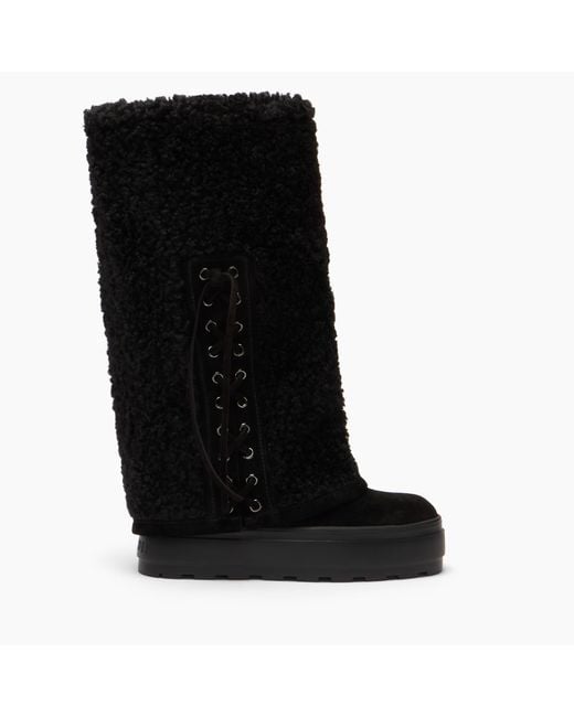 Casadei Black Double Face High Boot
