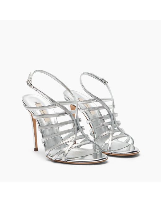 Casadei White Julia Jolly Interstellar Sandal