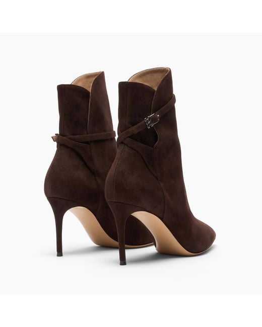 Casadei Brown Julia Ankle Boot