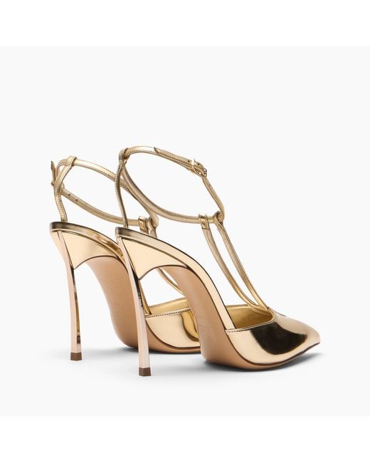 Casadei Metallic Blade Interstellar Victory Slingback