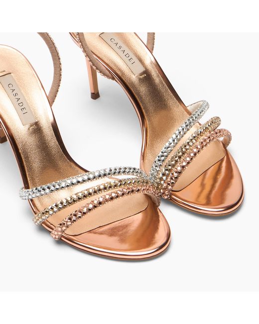 Casadei Pink Julia Andromeda Sandal