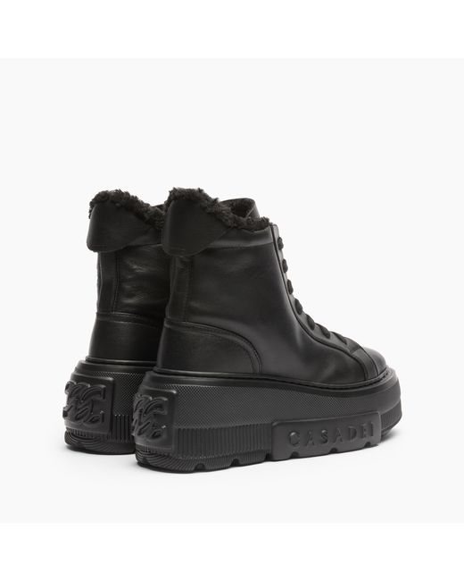 Casadei Black Nexus Aplsenales Sneakers