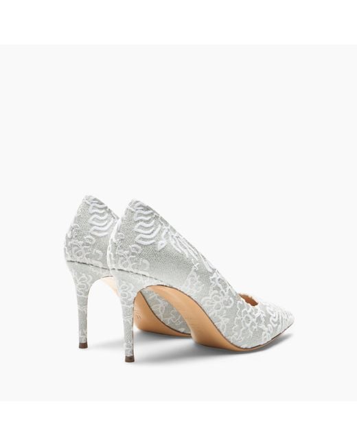 Casadei White Julia Rigel Pump