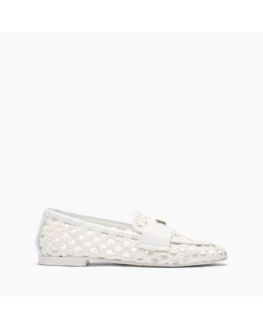 Casadei White Versilia Loafers