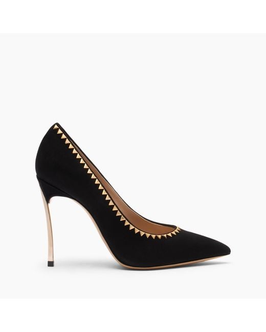 Casadei Black Divine Blade Pump
