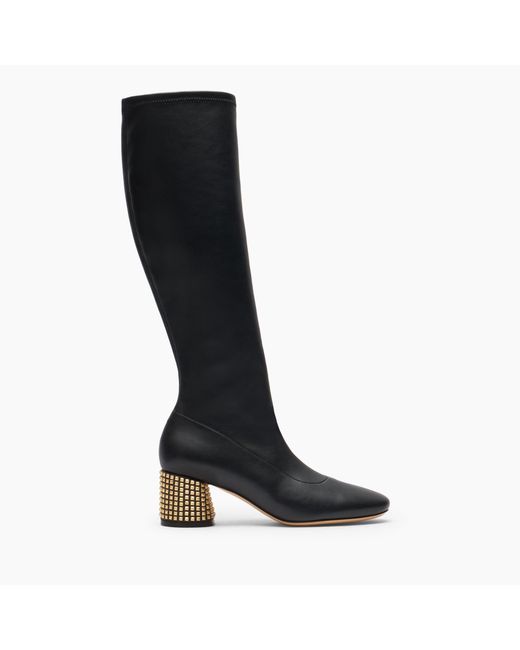 Goldmember To The Knee di Casadei in Black