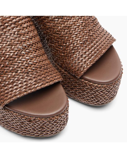 Zeppa Twiga di Casadei in Brown