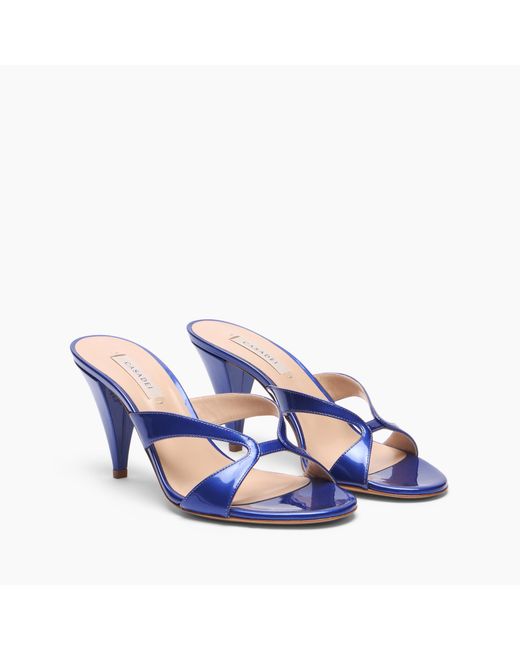 Casadei Blue Venus Samurai Mule