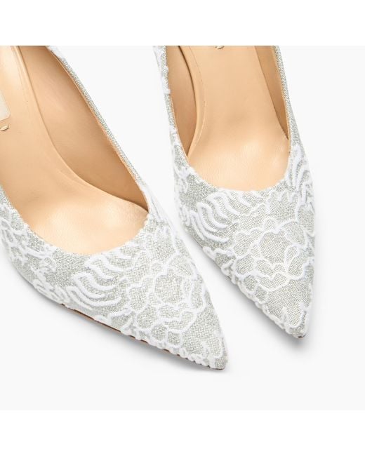 Casadei White Julia Rigel Pump
