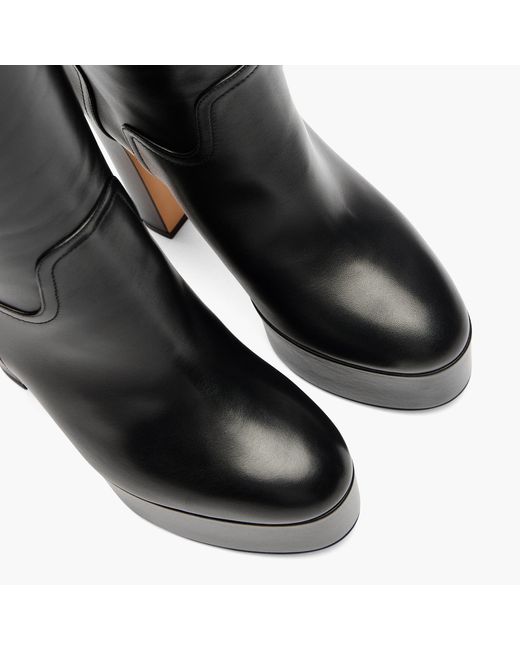 Casadei Black Patty Boot