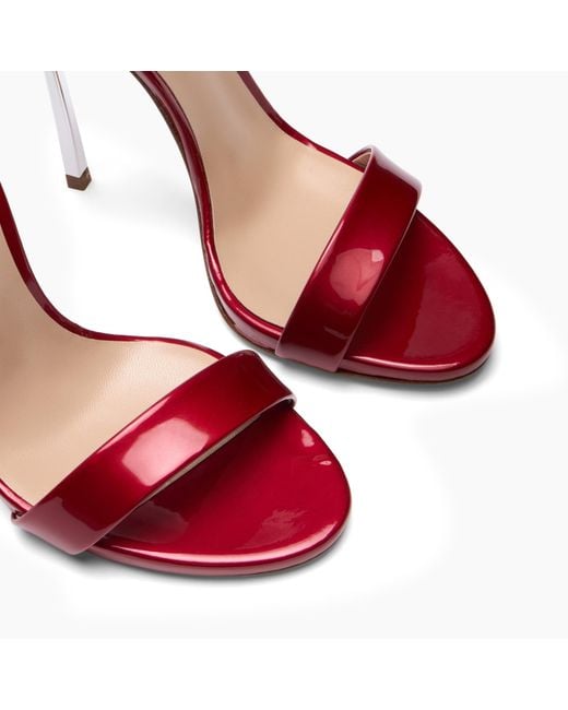 Casadei Red Blade Samurai Marta Sandal