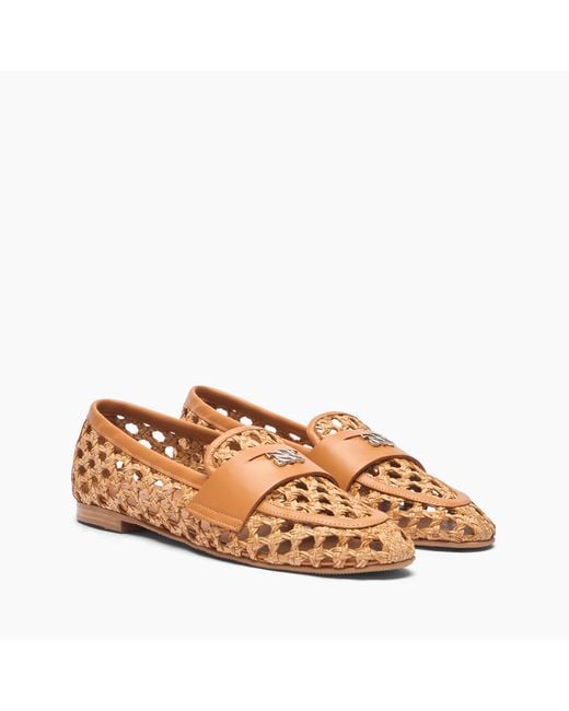 Casadei Brown Versilia Loafers