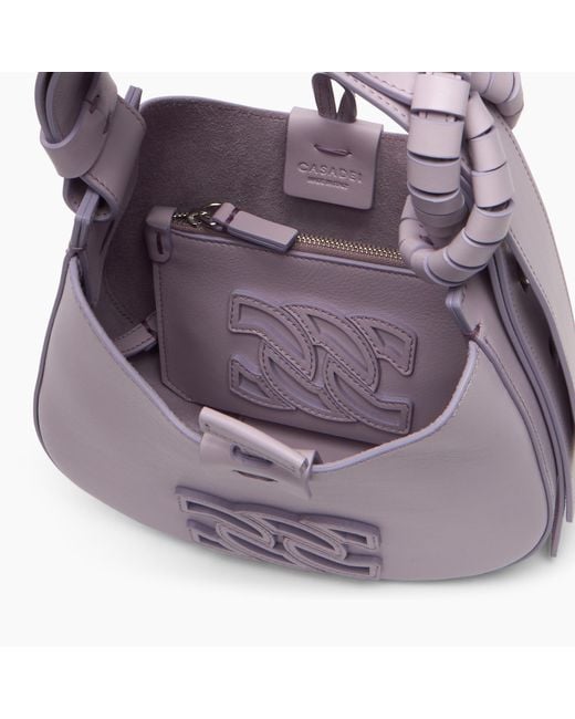 Casadei Purple Mini Vandome Bag