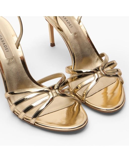 Casadei Metallic Julia Interstellar Sandal