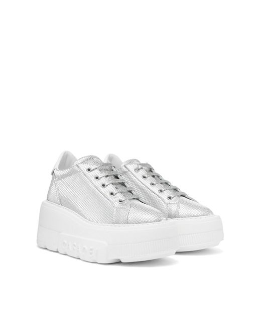 Casadei White Diadema Nexus Sneakers