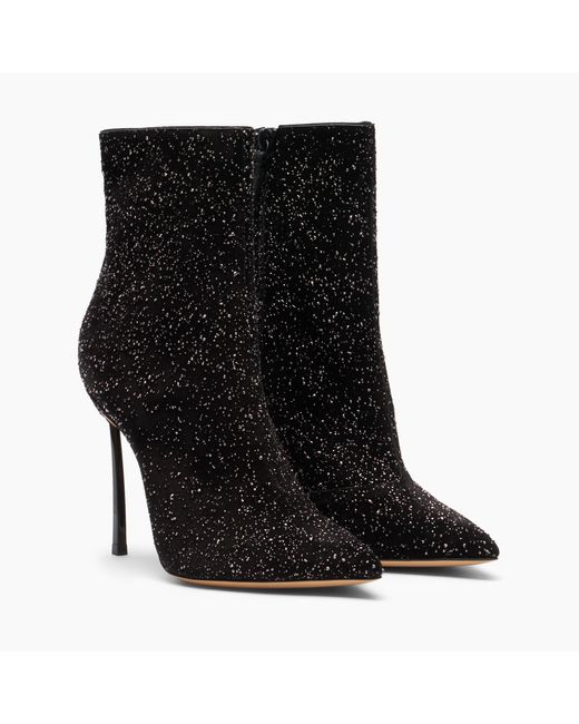 Universe Blade Ankle Boot di Casadei in Black