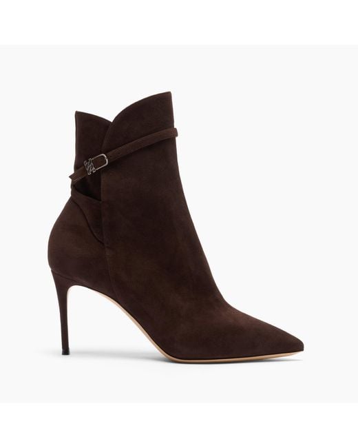 Casadei Brown Julia Ankle Boot