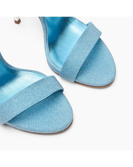 Casadei Blue Cappa Blade Solar Eclipse Sandal