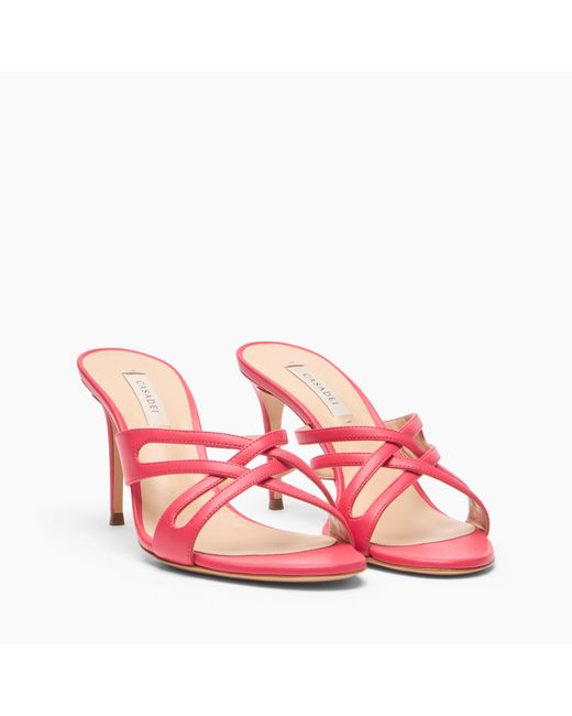 Casadei Pink Julia Mule