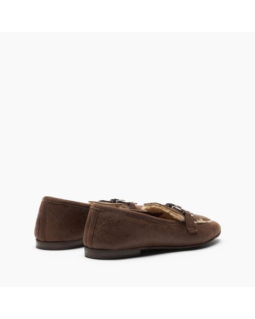 Casadei Brown Bufaland Loafer