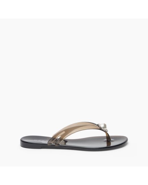 Casadei Black Jelly Flat