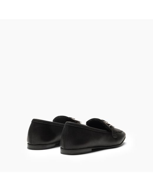 Casadei Black Bufaland Loafer