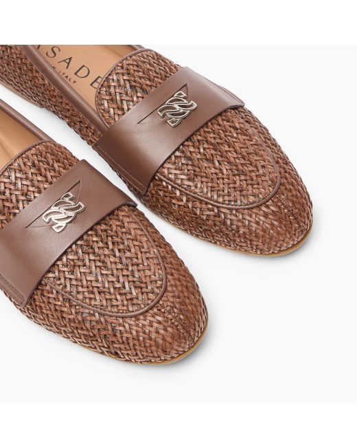 Casadei Brown Hanoi Loafers
