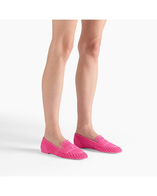 Casadei Pink 3d Loafer