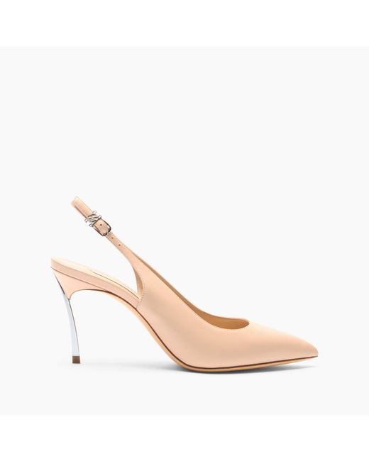 Casadei Pink Blade Minorca Slingback