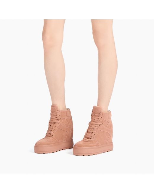 Casadei Brown High Top Sneaker