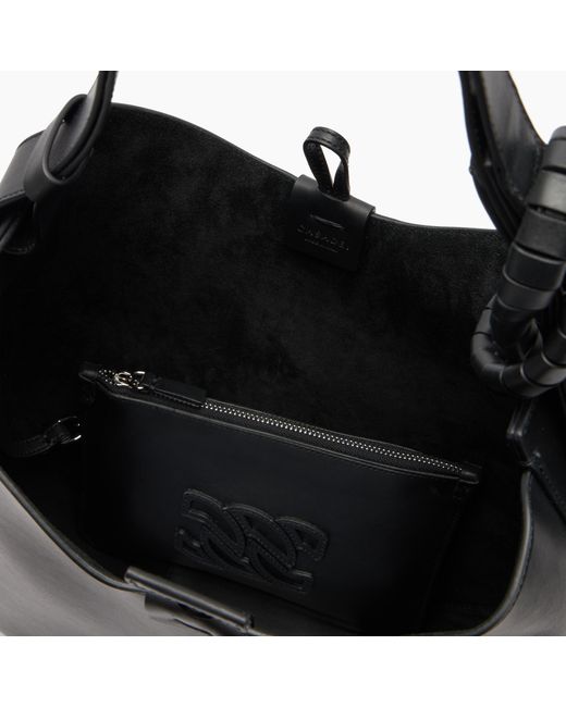 Casadei Black Vandome Bag