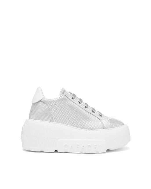 Casadei White Diadema Nexus Sneakers