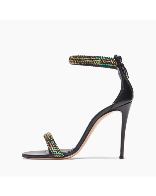 Julia Olympo Sandals di Casadei in Black